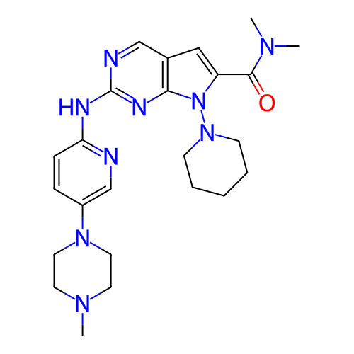 Chemical structure of BindingDB Monomer ID 395786
