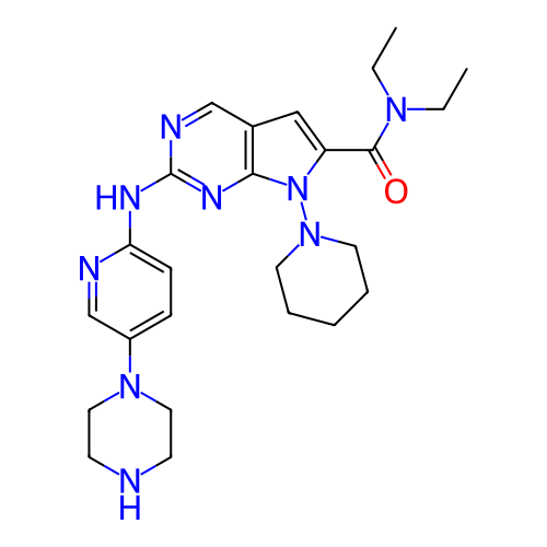 Chemical structure of BindingDB Monomer ID 395801