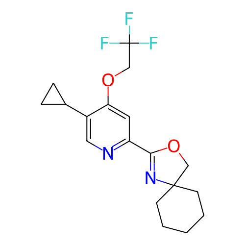 Chemical structure of BindingDB Monomer ID 395832