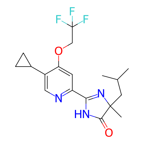 Chemical structure of BindingDB Monomer ID 395870