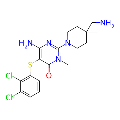Chemical structure of BindingDB Monomer ID 395926