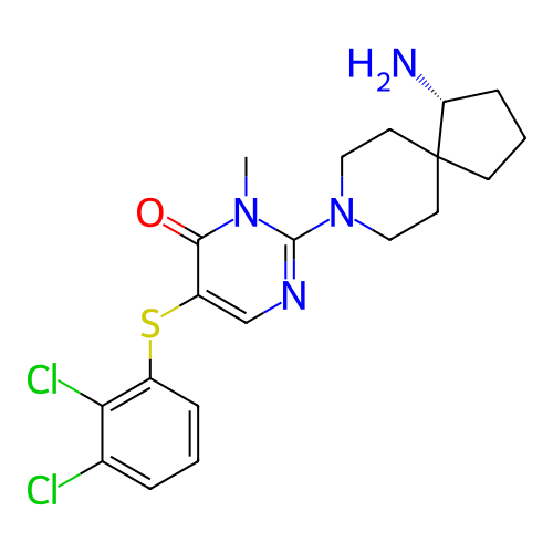 Chemical structure of BindingDB Monomer ID 396008