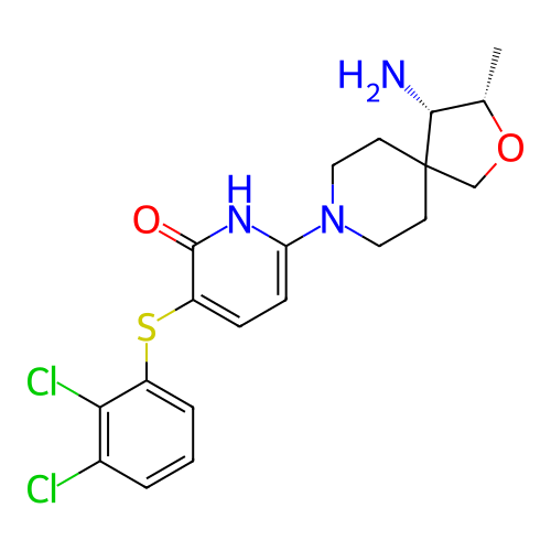 Chemical structure of BindingDB Monomer ID 396019