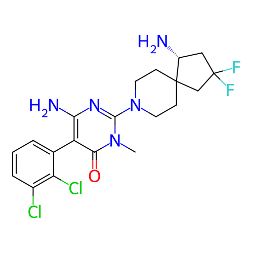 Chemical structure of BindingDB Monomer ID 396035