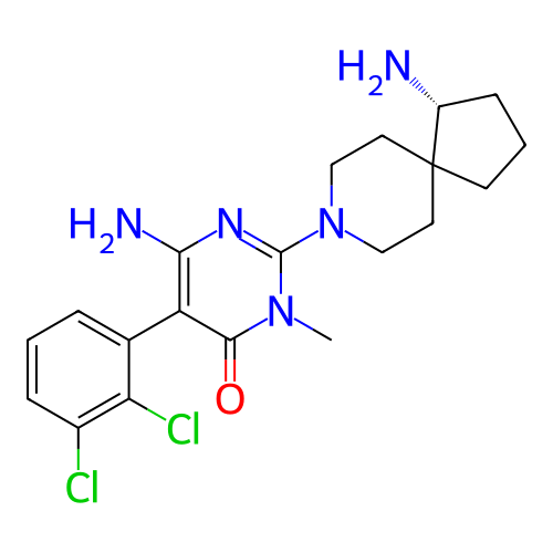 Chemical structure of BindingDB Monomer ID 396090
