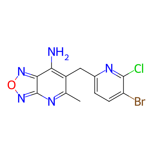 Chemical structure of BindingDB Monomer ID 396116