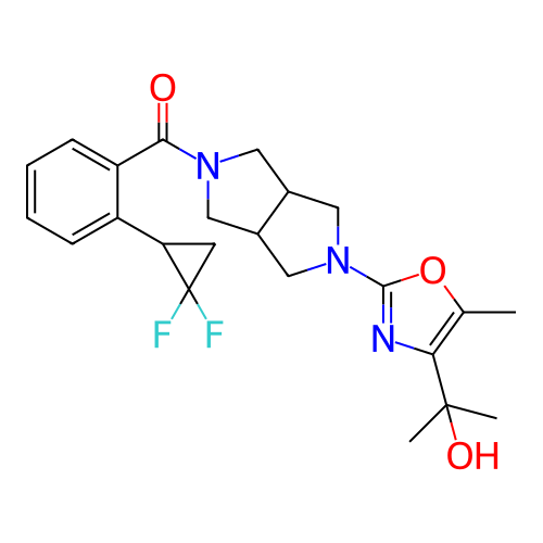 Chemical structure of BindingDB Monomer ID 397110