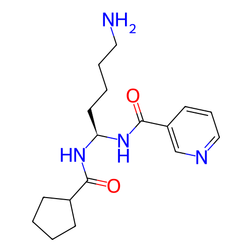 Chemical structure of BindingDB Monomer ID 397465