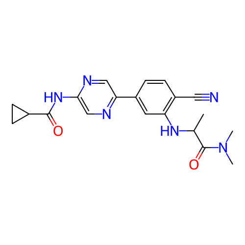 Chemical structure of BindingDB Monomer ID 397634