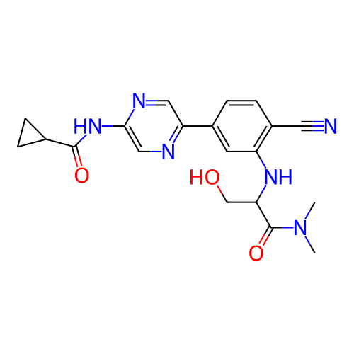 Chemical structure of BindingDB Monomer ID 397649