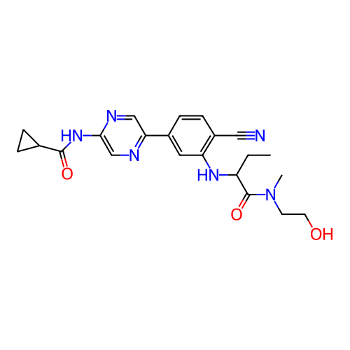 Chemical structure of BindingDB Monomer ID 397660