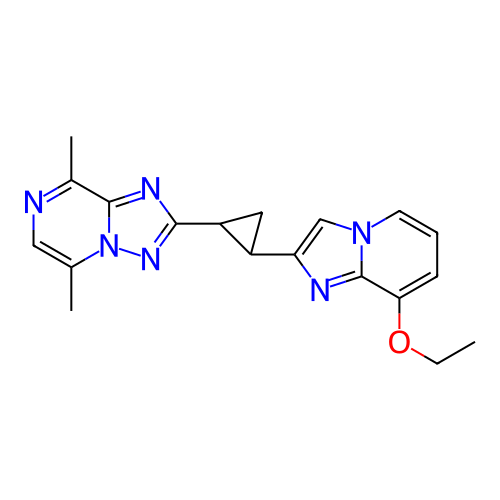 Chemical structure of BindingDB Monomer ID 397945