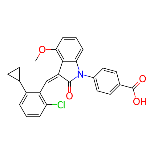 Chemical structure of BindingDB Monomer ID 398034
