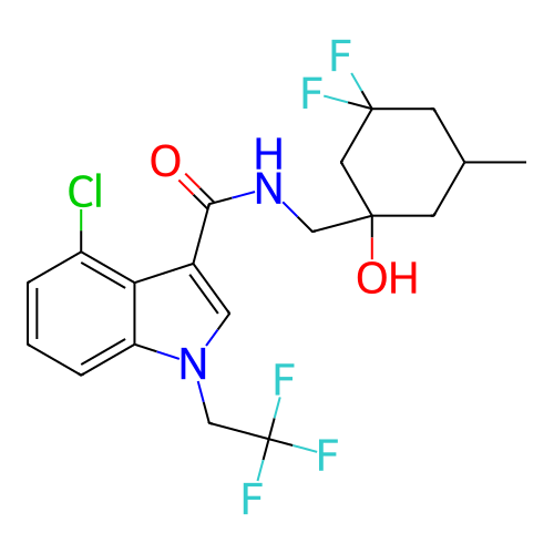 Chemical structure of BindingDB Monomer ID 398042