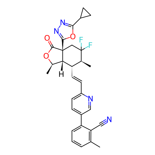 Chemical structure of BindingDB Monomer ID 398061