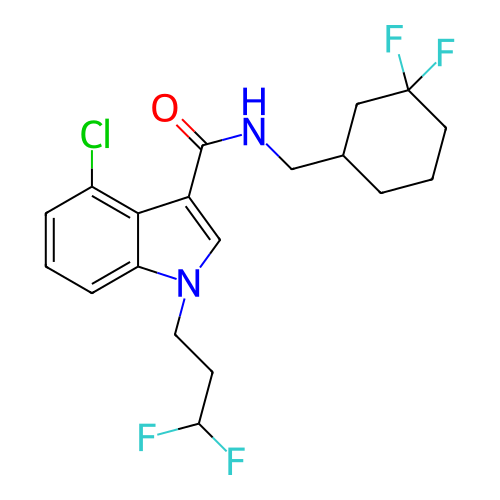 Chemical structure of BindingDB Monomer ID 398073
