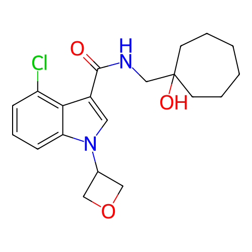Chemical structure of BindingDB Monomer ID 398131