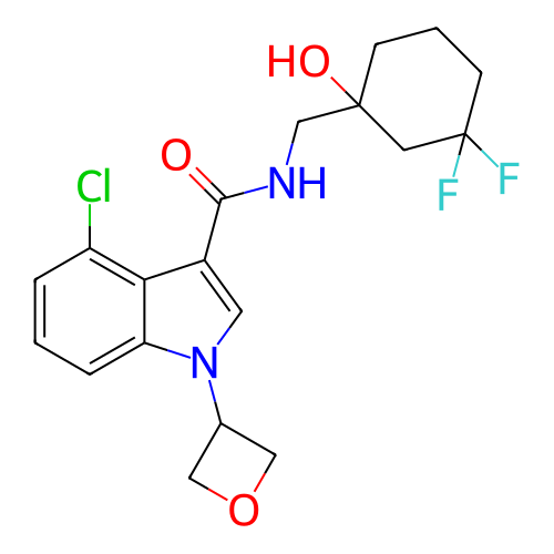 Chemical structure of BindingDB Monomer ID 398150