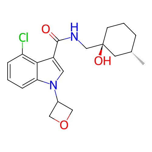Chemical structure of BindingDB Monomer ID 398154