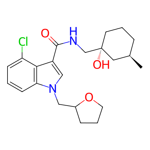 Chemical structure of BindingDB Monomer ID 398206