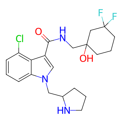 Chemical structure of BindingDB Monomer ID 398217