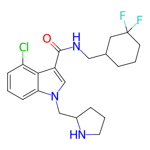 Chemical structure of BindingDB Monomer ID 398218