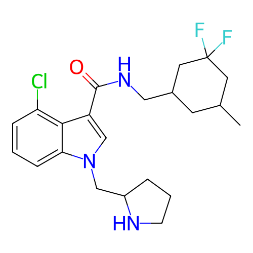 Chemical structure of BindingDB Monomer ID 398219