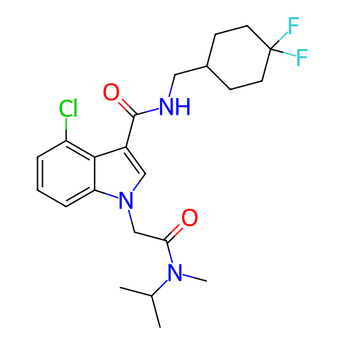 Chemical structure of BindingDB Monomer ID 398260