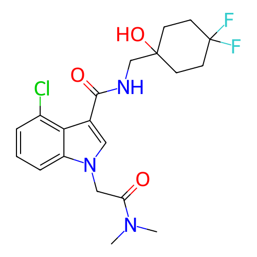 Chemical structure of BindingDB Monomer ID 398261