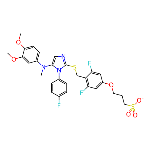 Chemical structure of BindingDB Monomer ID 398287