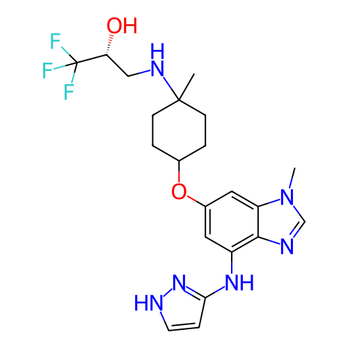 Chemical structure of BindingDB Monomer ID 398504