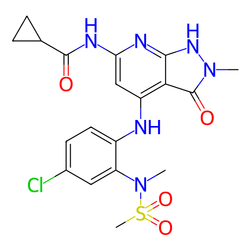 Chemical structure of BindingDB Monomer ID 399740