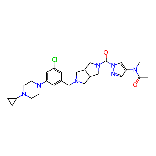 Chemical structure of BindingDB Monomer ID 399834