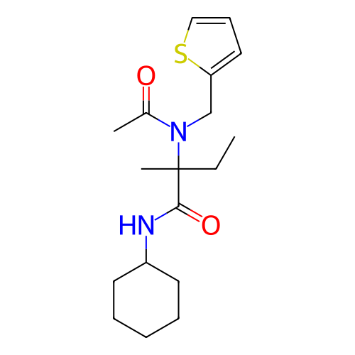 Chemical structure of BindingDB Monomer ID 40451