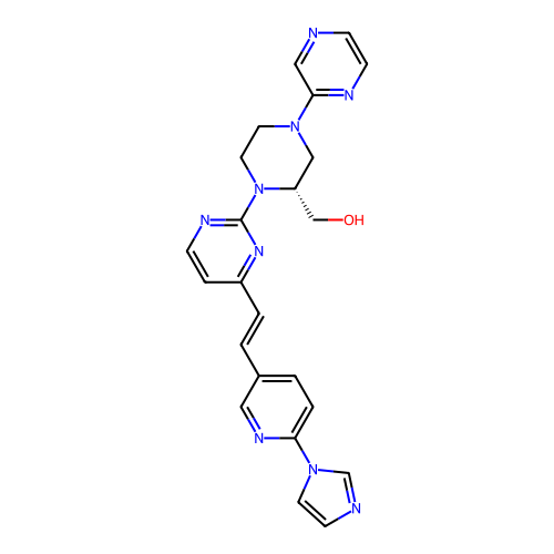 Chemical structure of BindingDB Monomer ID 42054