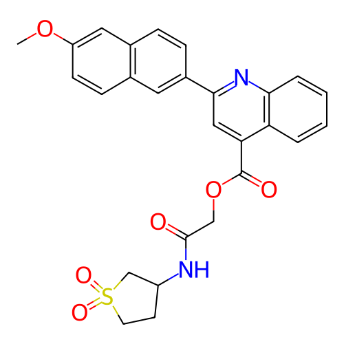 Chemical structure of BindingDB Monomer ID 42261