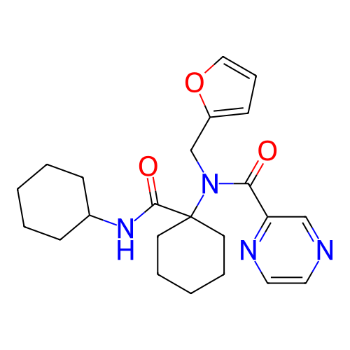 Chemical structure of BindingDB Monomer ID 42425