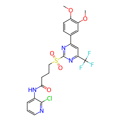 Chemical structure of BindingDB Monomer ID 43453