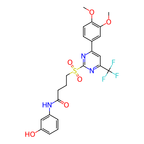 Chemical structure of BindingDB Monomer ID 43525
