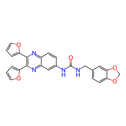 Chemical structure of BindingDB Monomer ID 46186