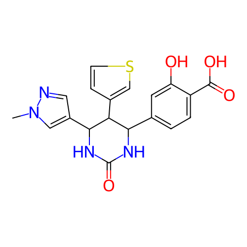 Chemical structure of BindingDB Monomer ID 47045