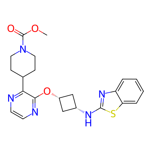 Chemical structure of BindingDB Monomer ID 47126