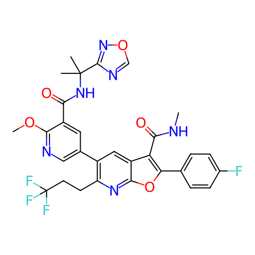 Chemical structure of BindingDB Monomer ID 47174