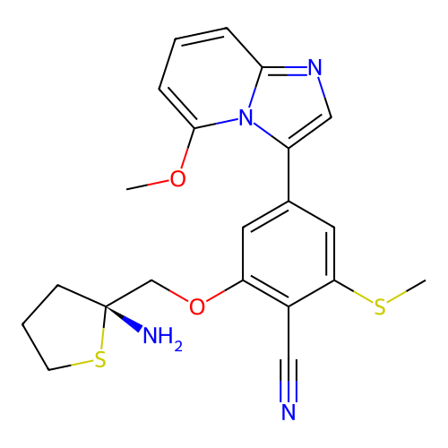 Chemical structure of BindingDB Monomer ID 47455