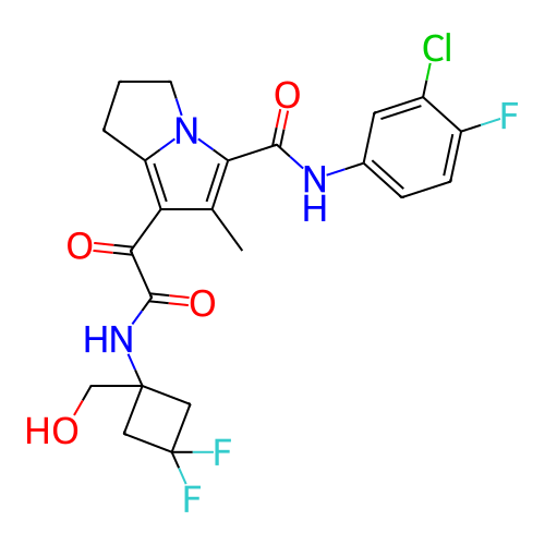 Chemical structure of BindingDB Monomer ID 400135