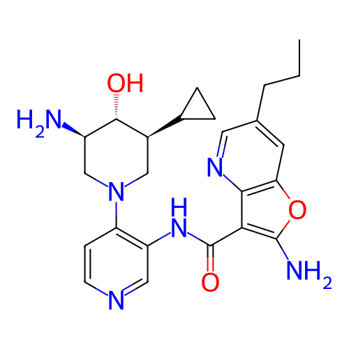 Chemical structure of BindingDB Monomer ID 400915
