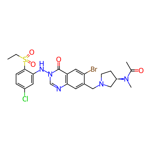 Chemical structure of BindingDB Monomer ID 401129