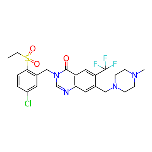 Chemical structure of BindingDB Monomer ID 401141