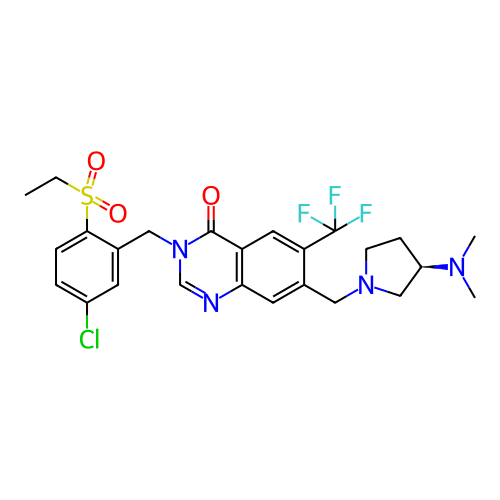 Chemical structure of BindingDB Monomer ID 401147