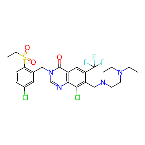 Chemical structure of BindingDB Monomer ID 401176